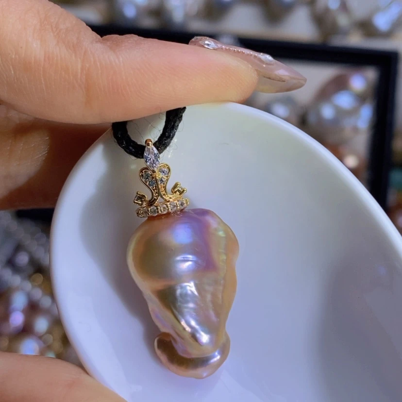 【闪购商品】淡水珍珠天然淡水珍珠合金