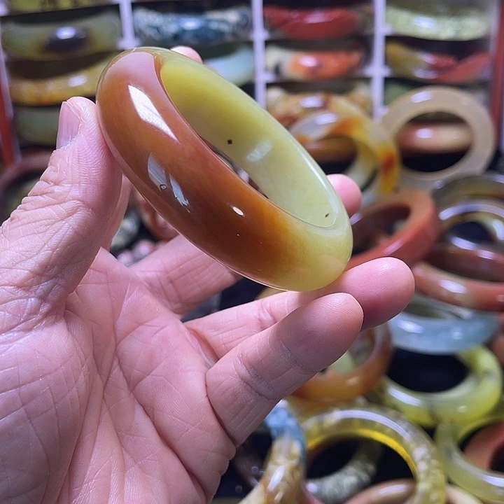 蛇纹石玉合金手镯