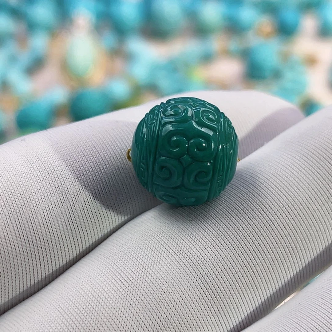 绿松石珠宝奇石未镶嵌