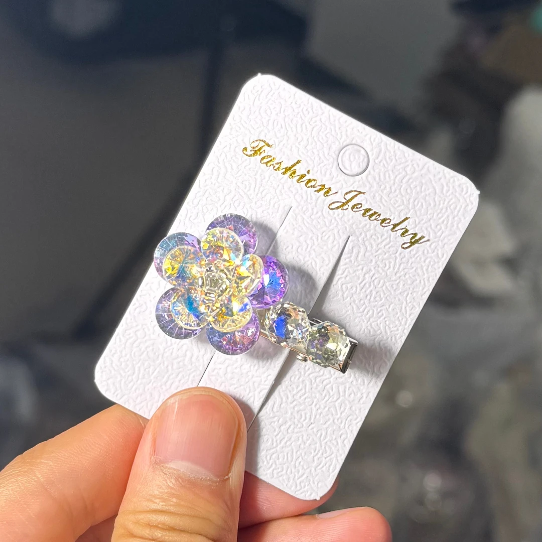 简约爆闪带钻ins风发饰-BS22