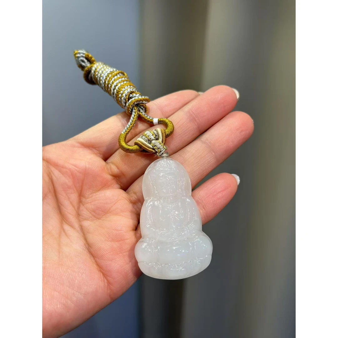 【歪歪】（二）白玉观音项链（多样性发）W9336