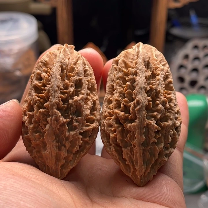 晞***.文玩核桃把件楸大胖108