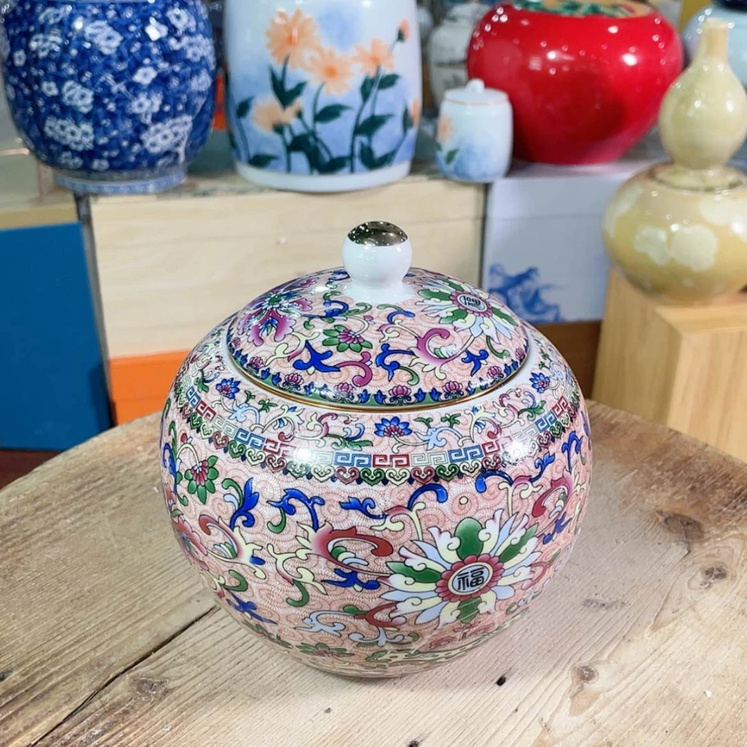 【闪购商品】罐陶瓷茶叶罐密封罐