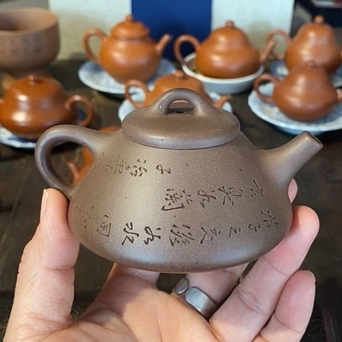 茶壶紫砂紫砂壶紫沙壶