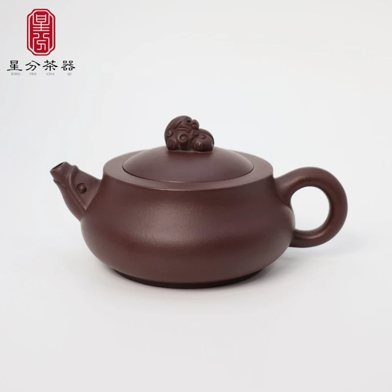 玉龙壶 紫泥手工紫砂壶 家用泡茶
