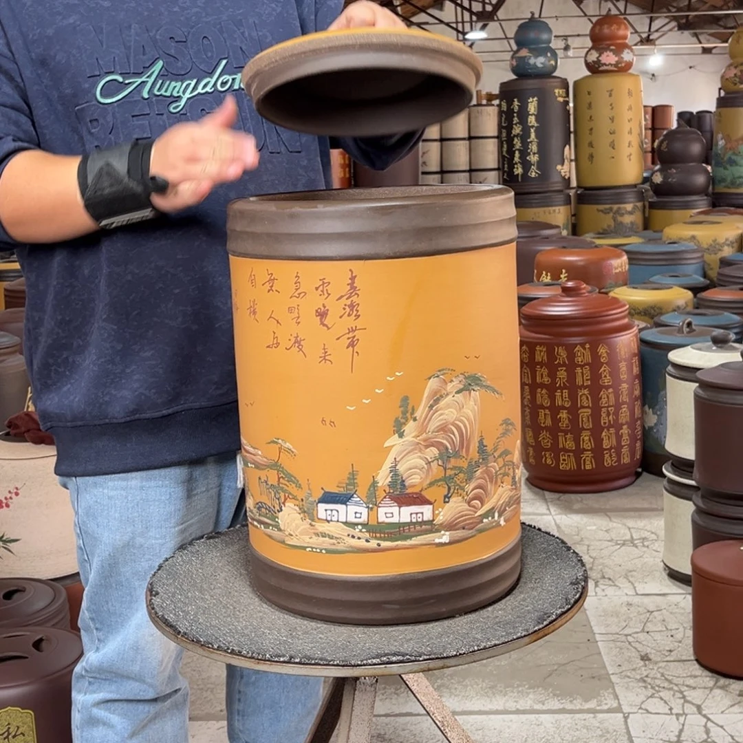 茶叶罐紫砂茶叶罐