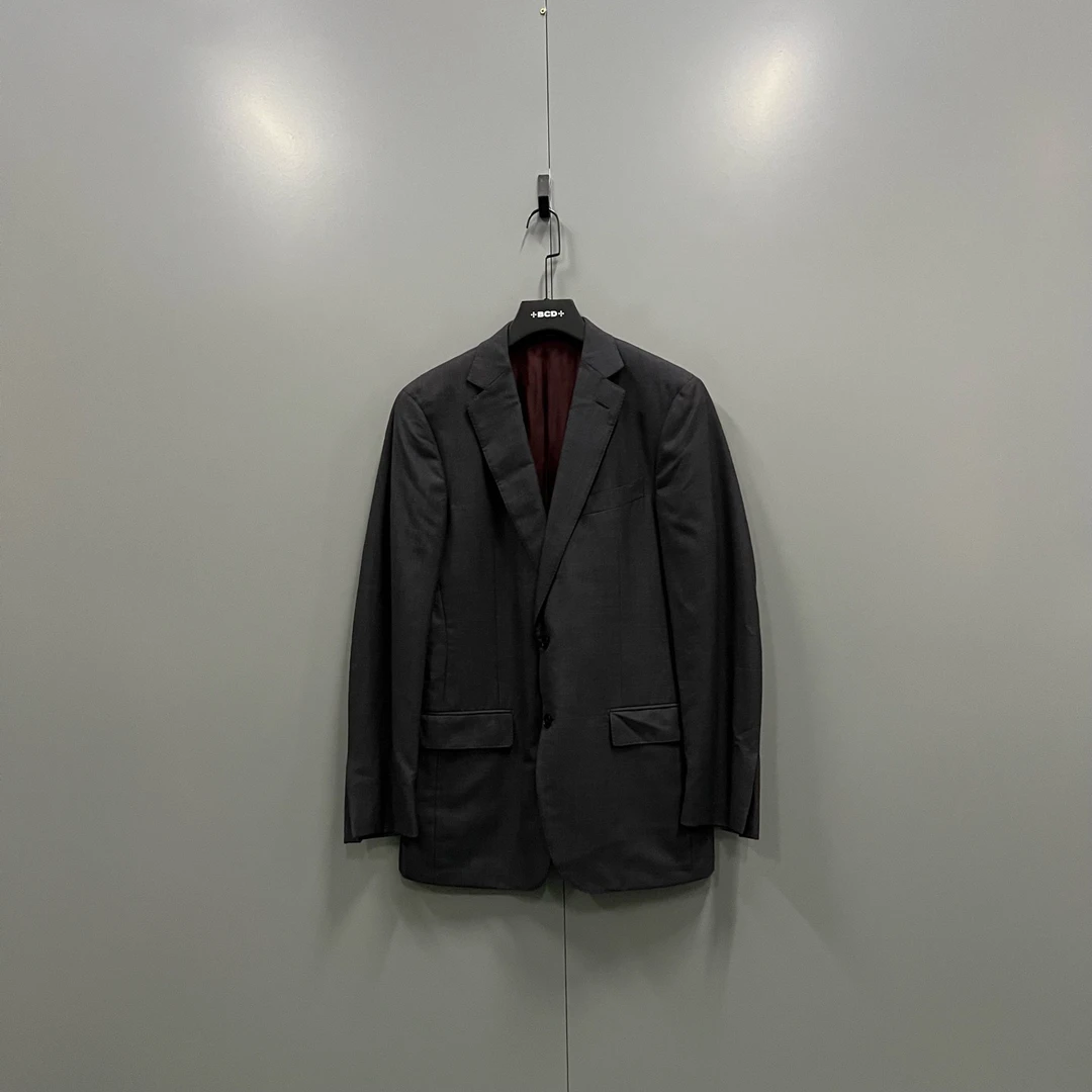 95新 ZEGNA jp126 灰色休闲西服 52码 607622