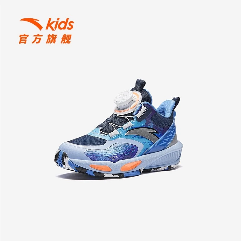 青狂安踏儿童男小童篮球鞋25新款防滑耐磨犟弹运动312519956-CF