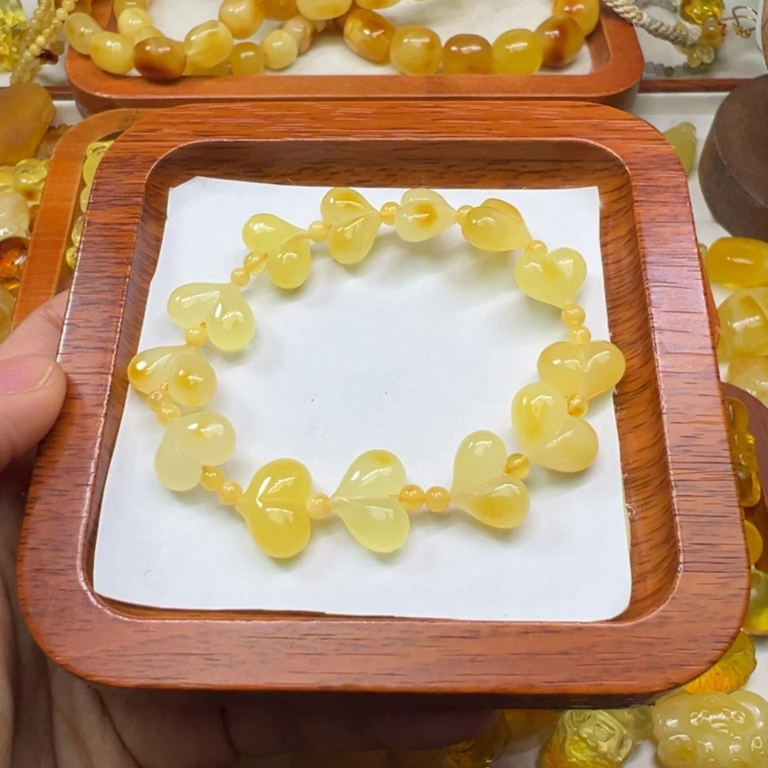 琥珀吊坠(不含链)未镶嵌