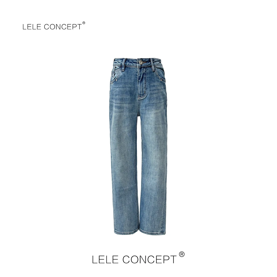 LELE CONCEPT丨新款九分烟筒裤K0370