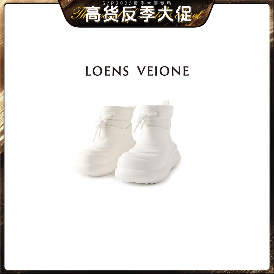 LOENS VEIONE/罗拉【反季大促】冬季时尚百搭厚羊毛短靴24CVDX0010N