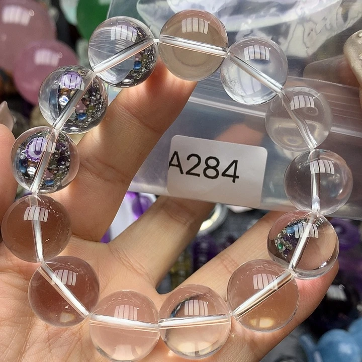 水晶手链18mm+未镶嵌水晶