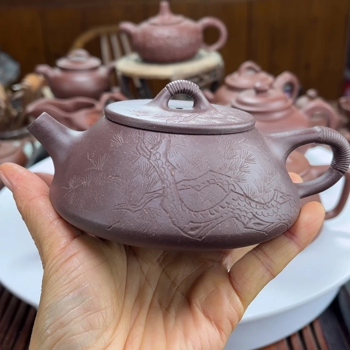 茶宠紫砂紫砂花茶