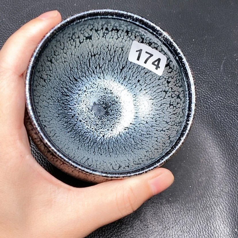 【闪购商品】茶盏全手工真建盏放漏