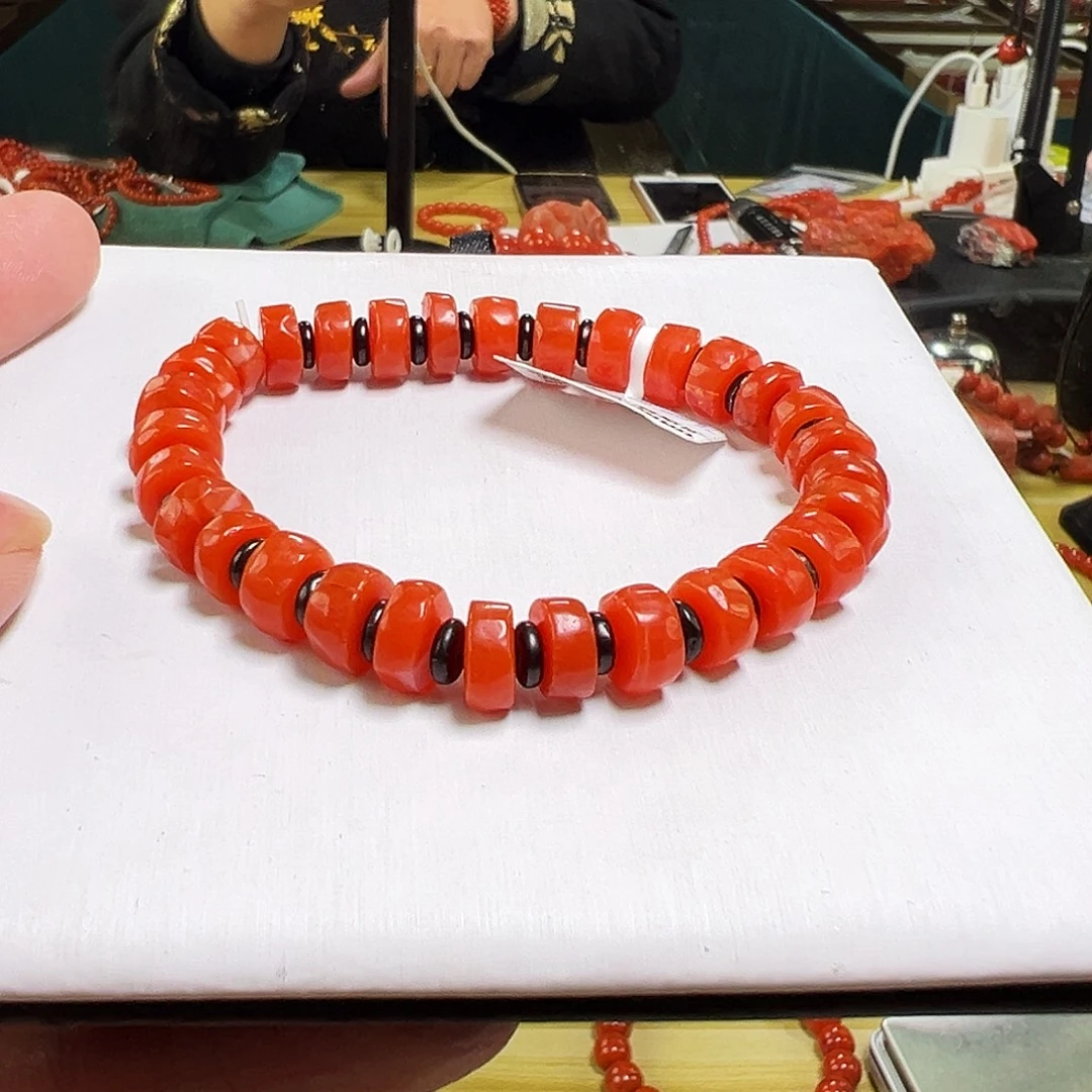 南红玛瑙未镶嵌买滴水洞原矿手工直切9mmmm