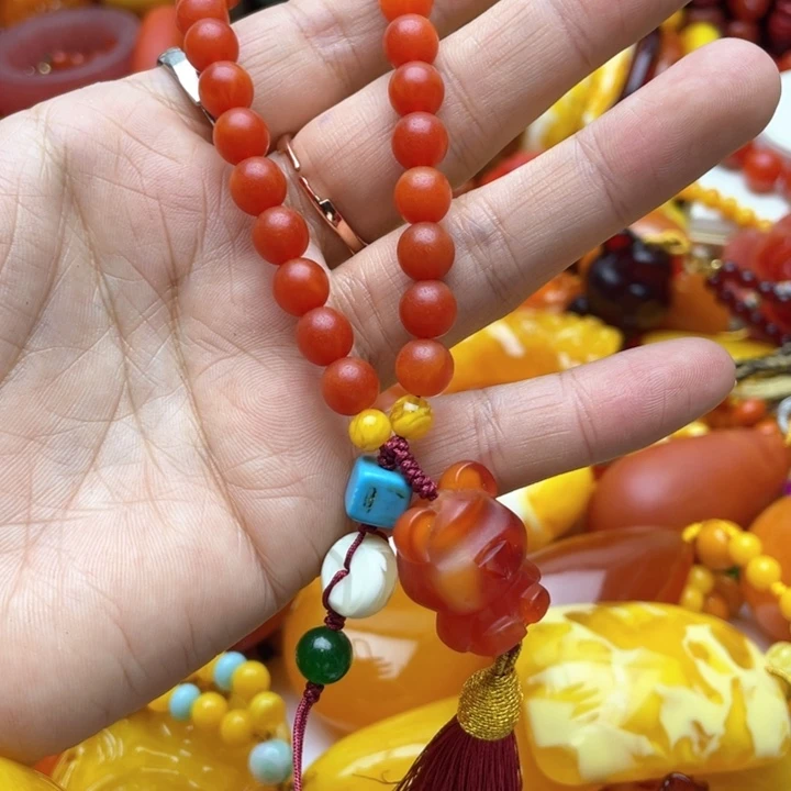 树脂制品35号手机挂链