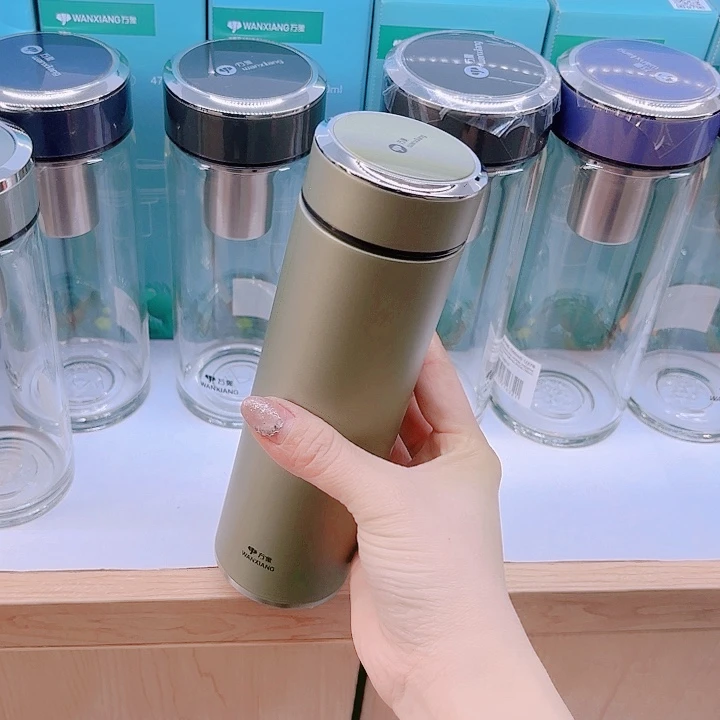 万象品牌保温杯H939-380雾霾绿