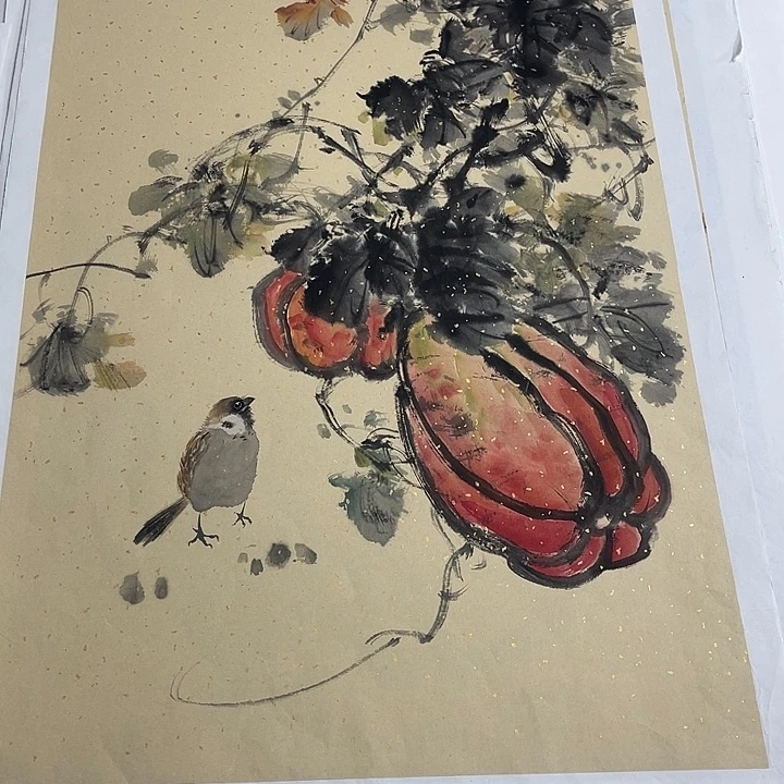 姜奇老师花鸟作品69×46