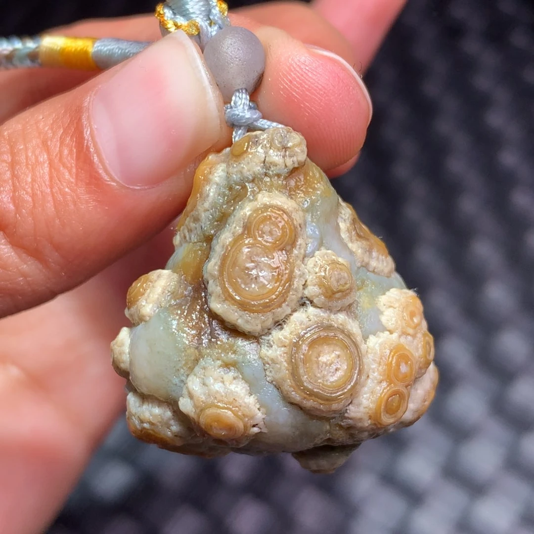 未镶嵌玛瑙/玉髓珠宝半成品