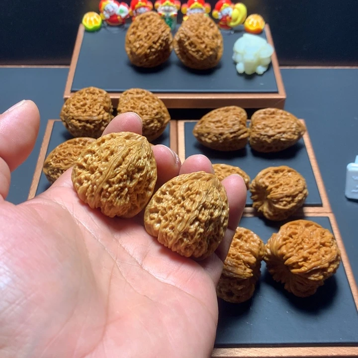 吊坠文玩核桃南将石狮子头