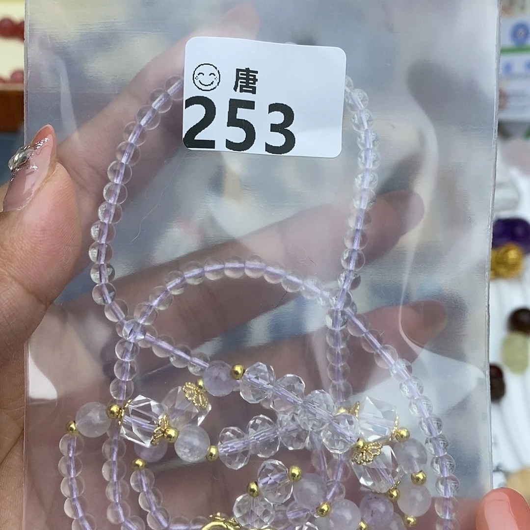 ，***水晶未镶嵌手串多样性发一