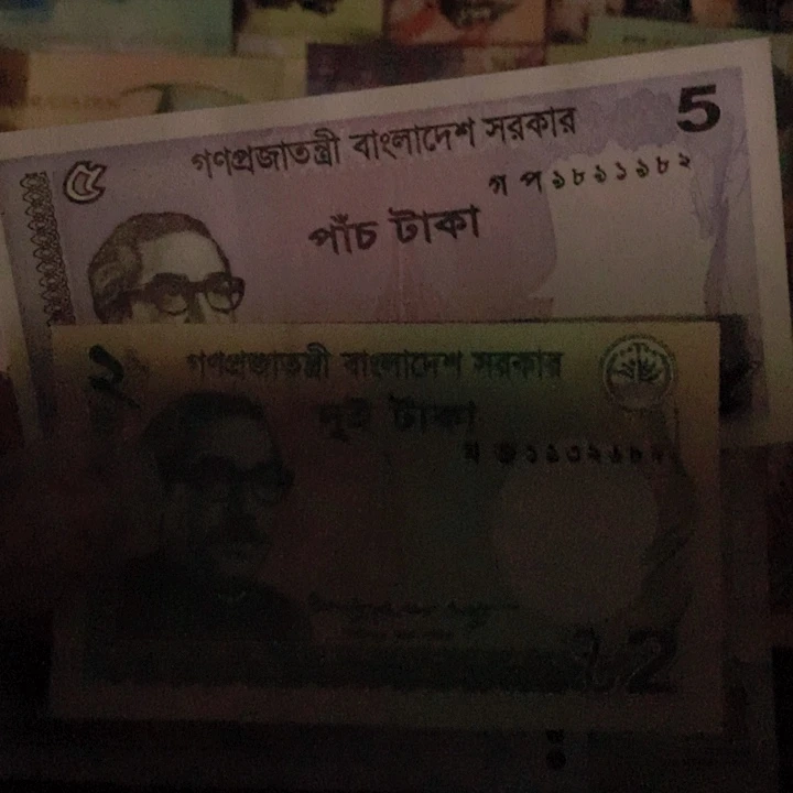 纸币全新纸币孟加拉国2张