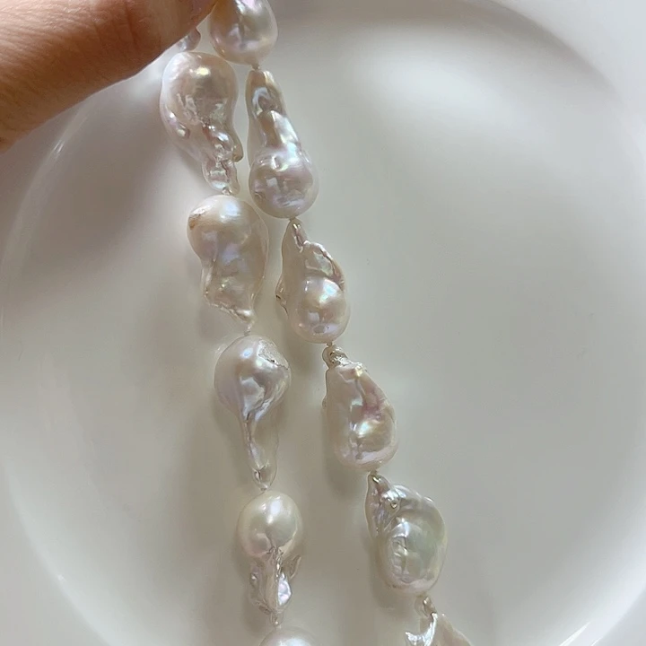 未镶嵌淡水珍珠15左右巴洛克