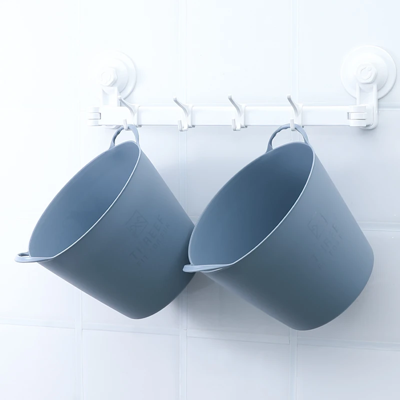 日本进口YAMADA精致小号桌面收纳桶塑料家用杂物化妆品整理软筒3L