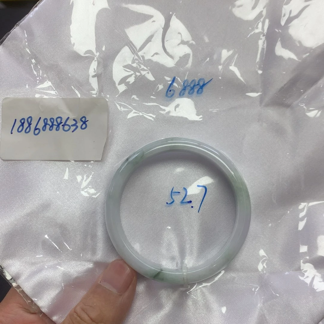 翡翠手镯未镶嵌天然缅甸翡翠手镯