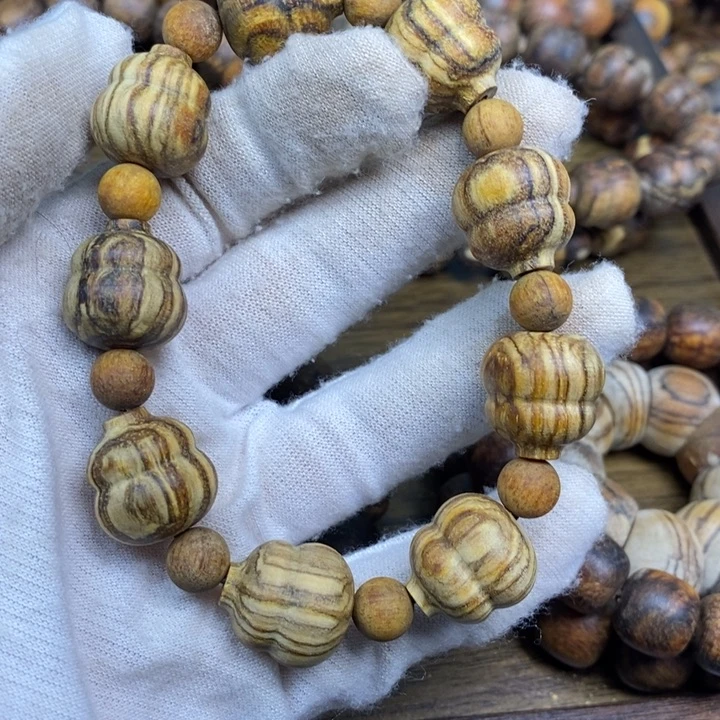 贡木手串/手链1.6虎皮葫芦