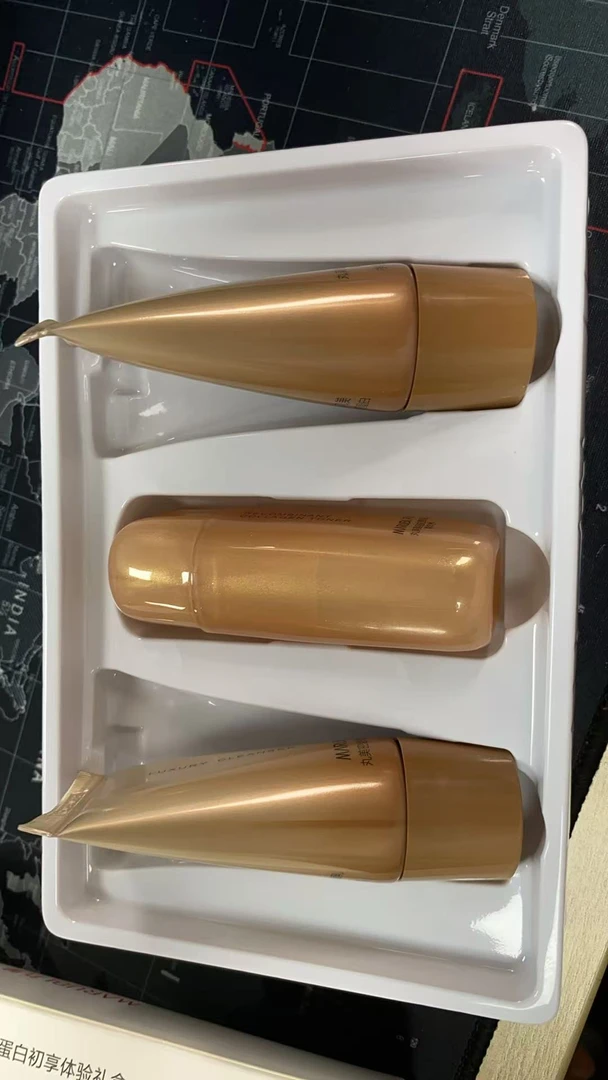 （花妹清货）重组胶原蛋白初享体验礼盒洁面30g水20ml乳20g