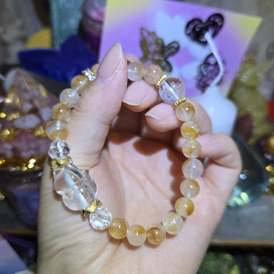非金属珐琅手链 锦鲤浇花狐1蜡烛手链