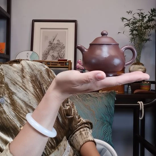 茶壶紫砂底槽清老潘壶
