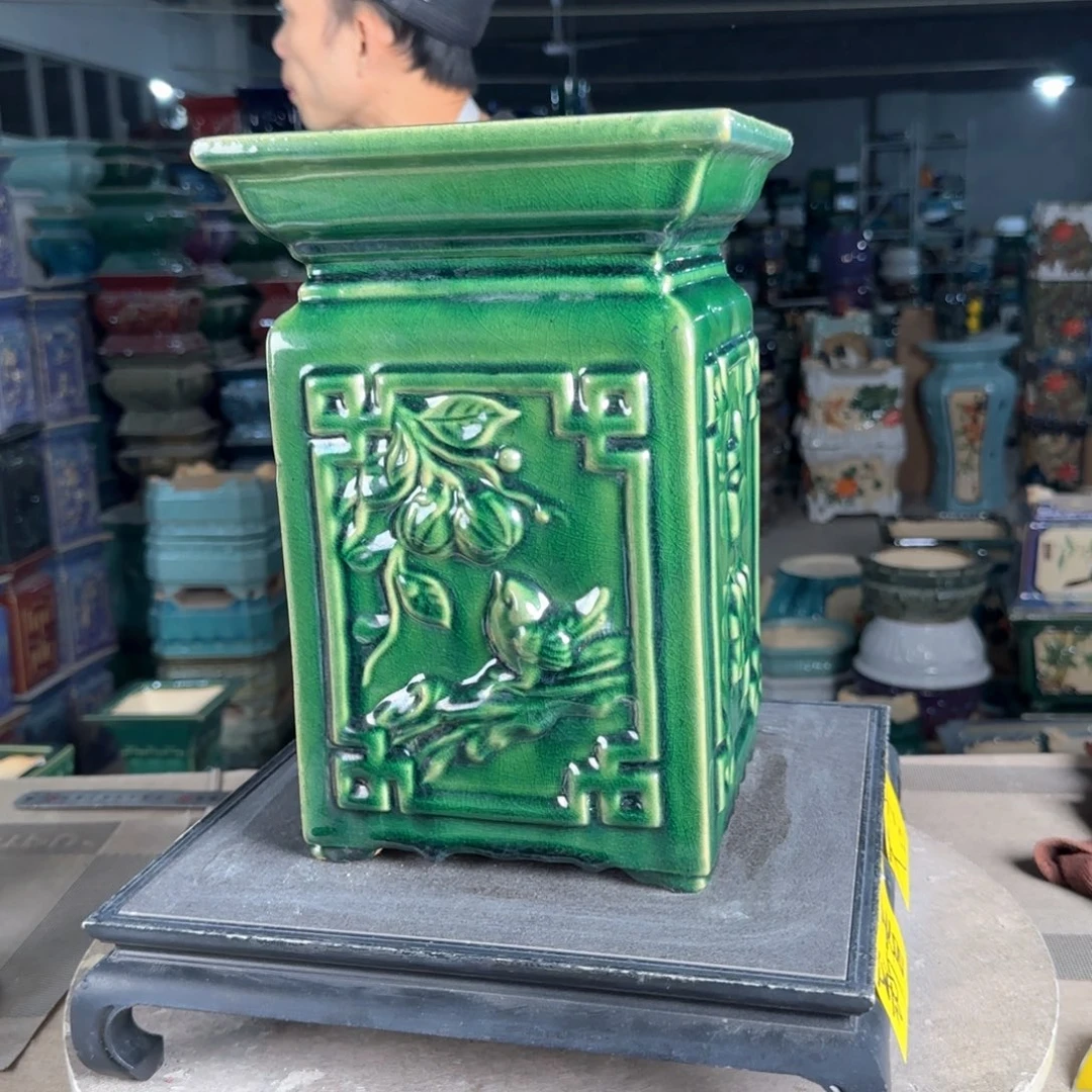 一风堂石湾花盆。微瑕