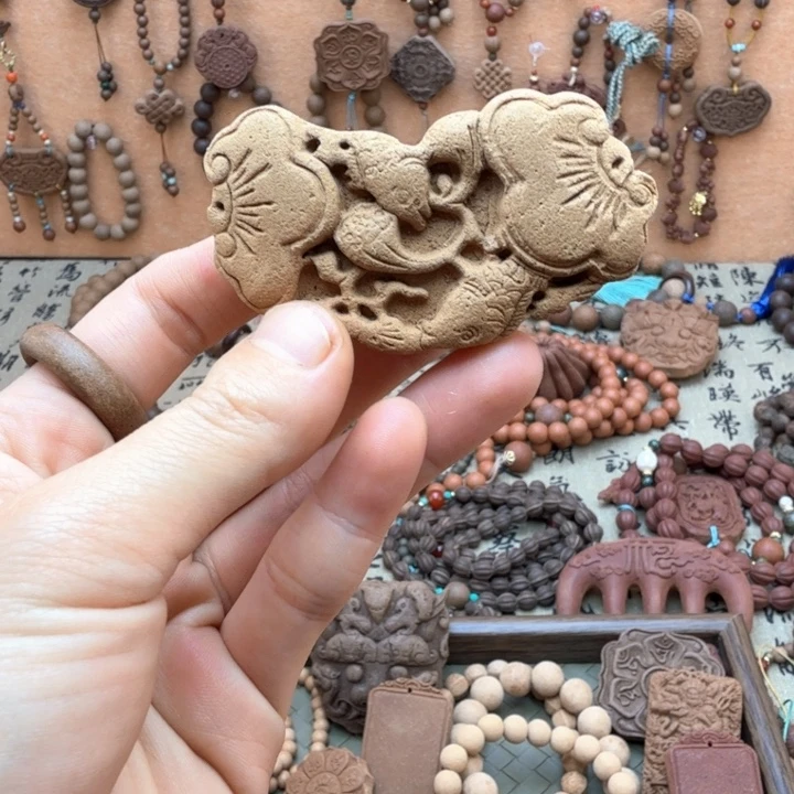 天香四合香方如意瑕疵香牌