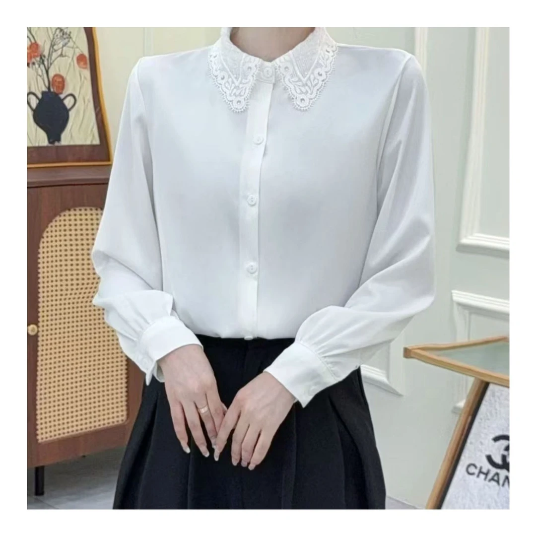 专柜正品~桑蚕丝缎面奢华质感中年女装40-50岁时髦洋气新款妈妈装