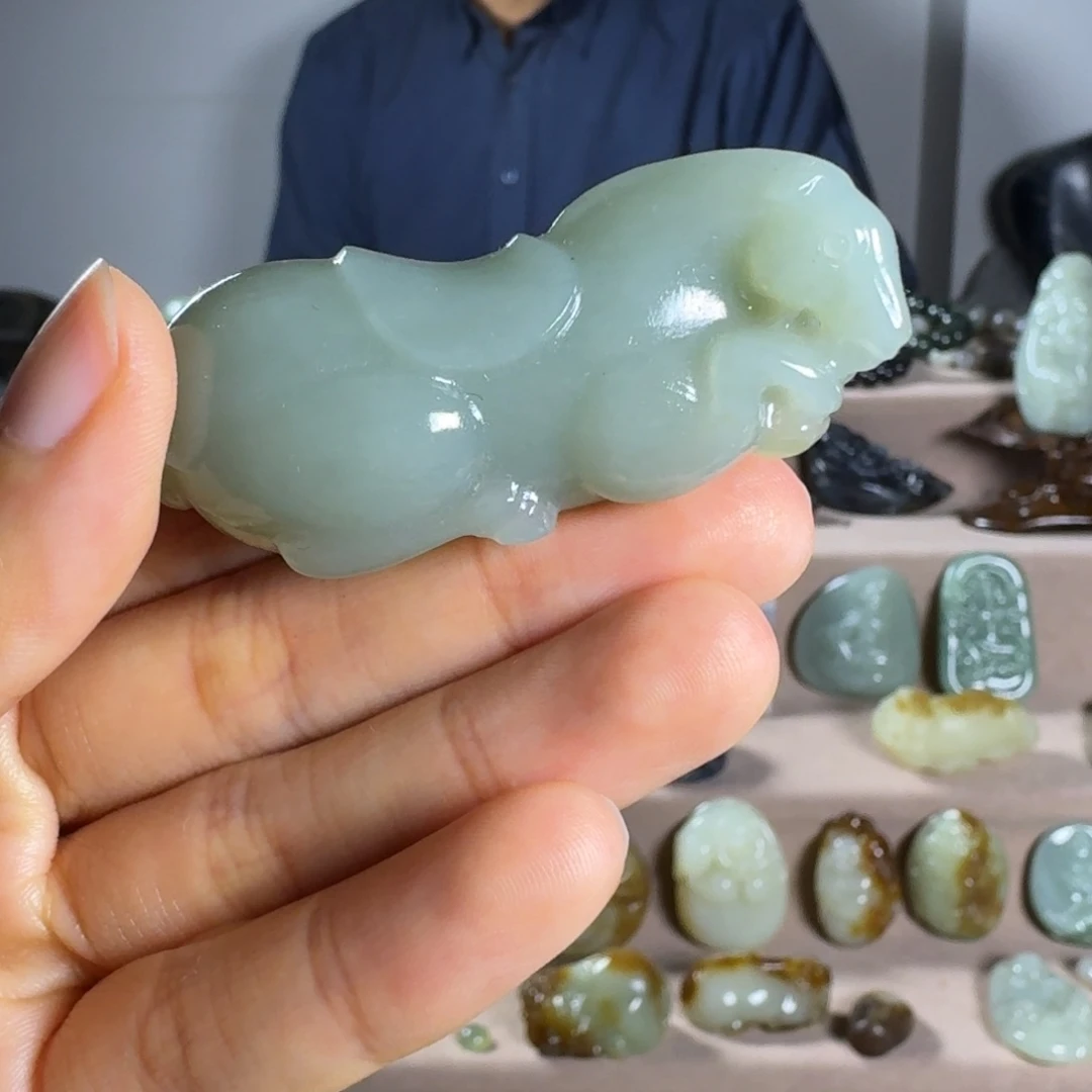 和田玉（糖玉）颈饰未镶嵌