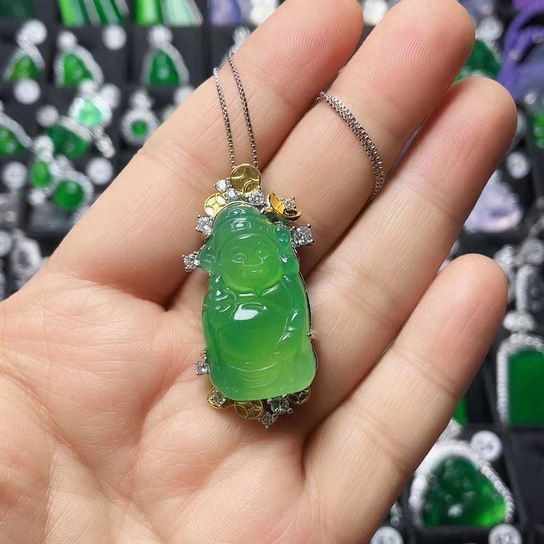 玛瑙/玉髓合金颈饰