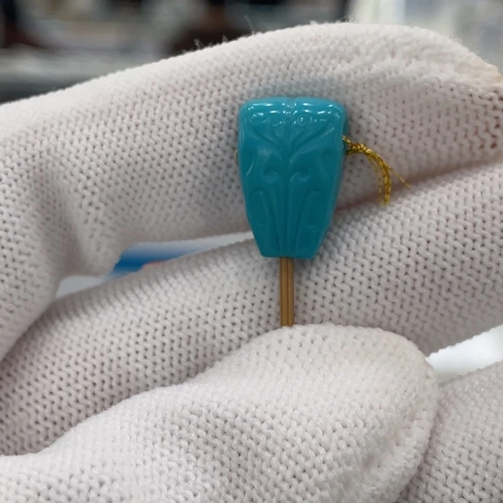 绿松石未镶嵌珠宝奇石10.9