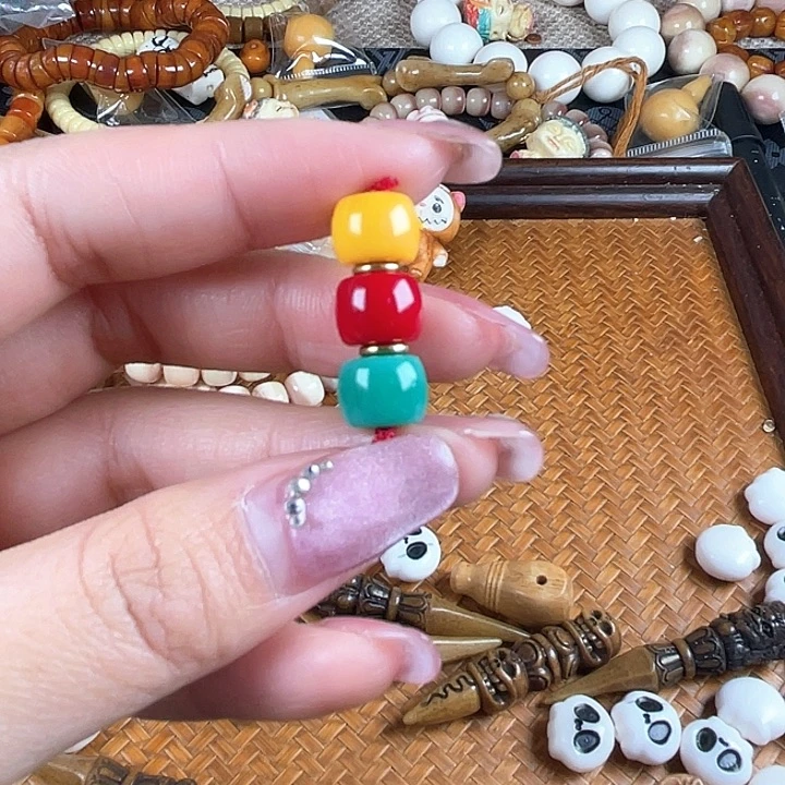 鹿骨手串/手链驼骨驼骨59，1.0