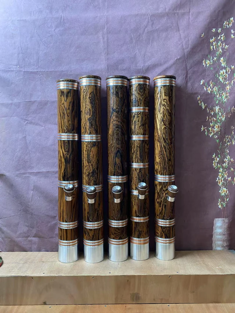 虎皮檀花檀木高度大号高度76cm到78cm/外径9.7/内直径7.8cm