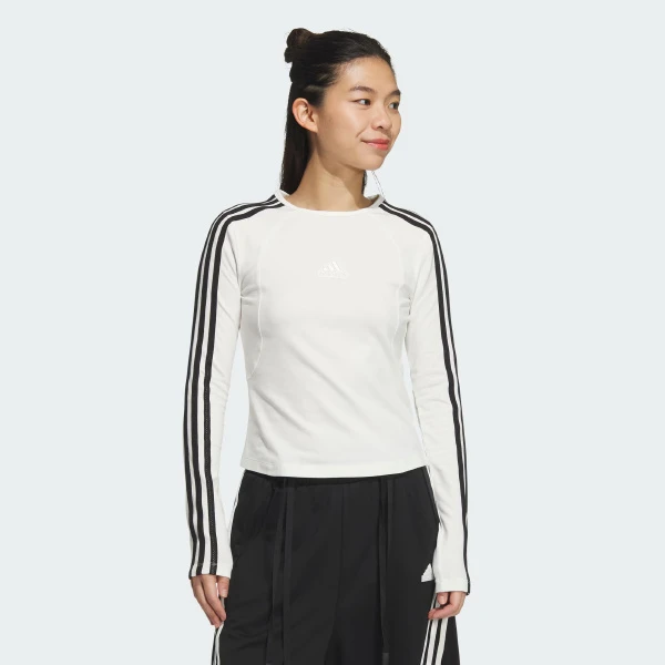 adidas/阿迪达斯【专属】女子运动休闲长袖T恤 JW4643