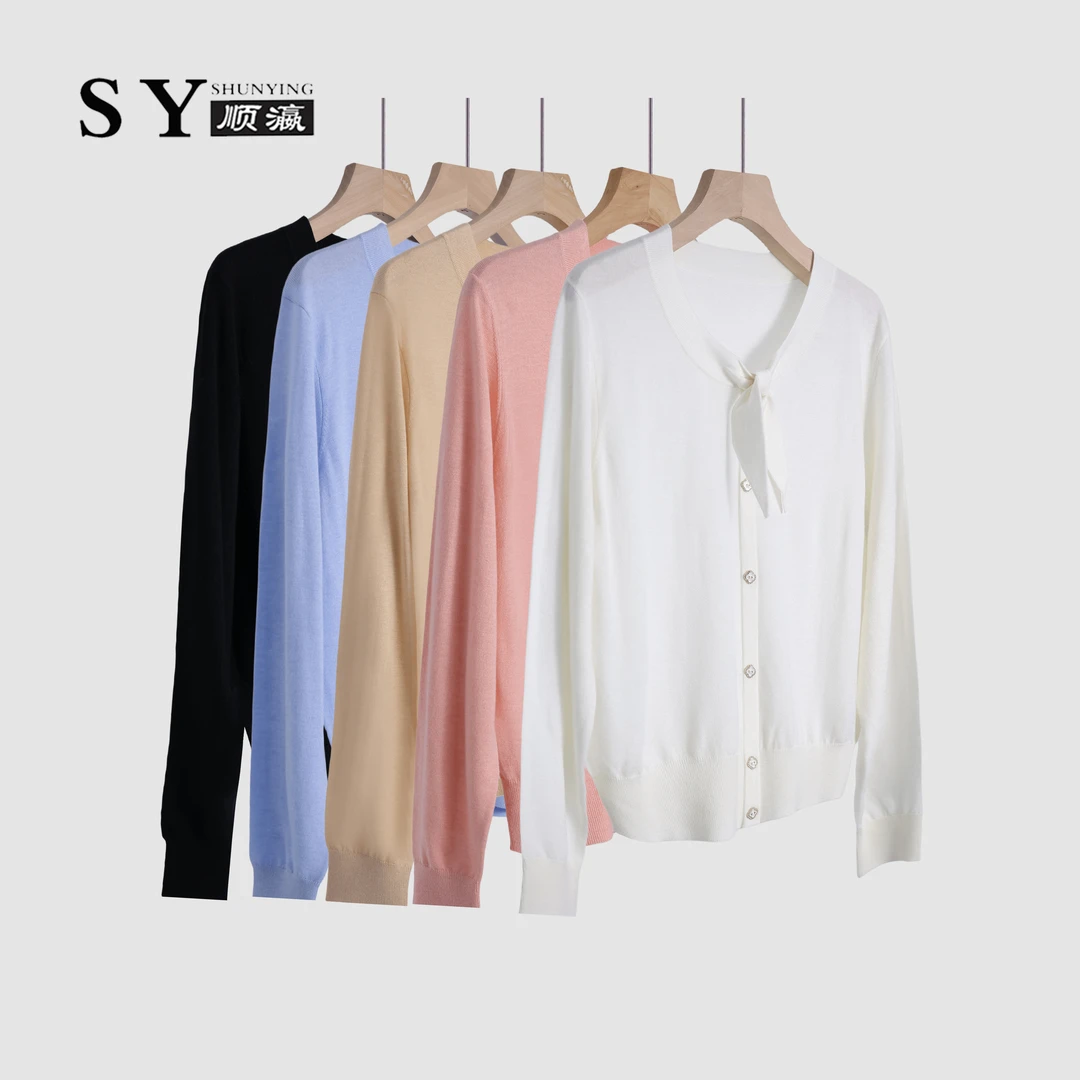 【顺瀛】秋季小众设计感百搭时尚针织衫SY3205