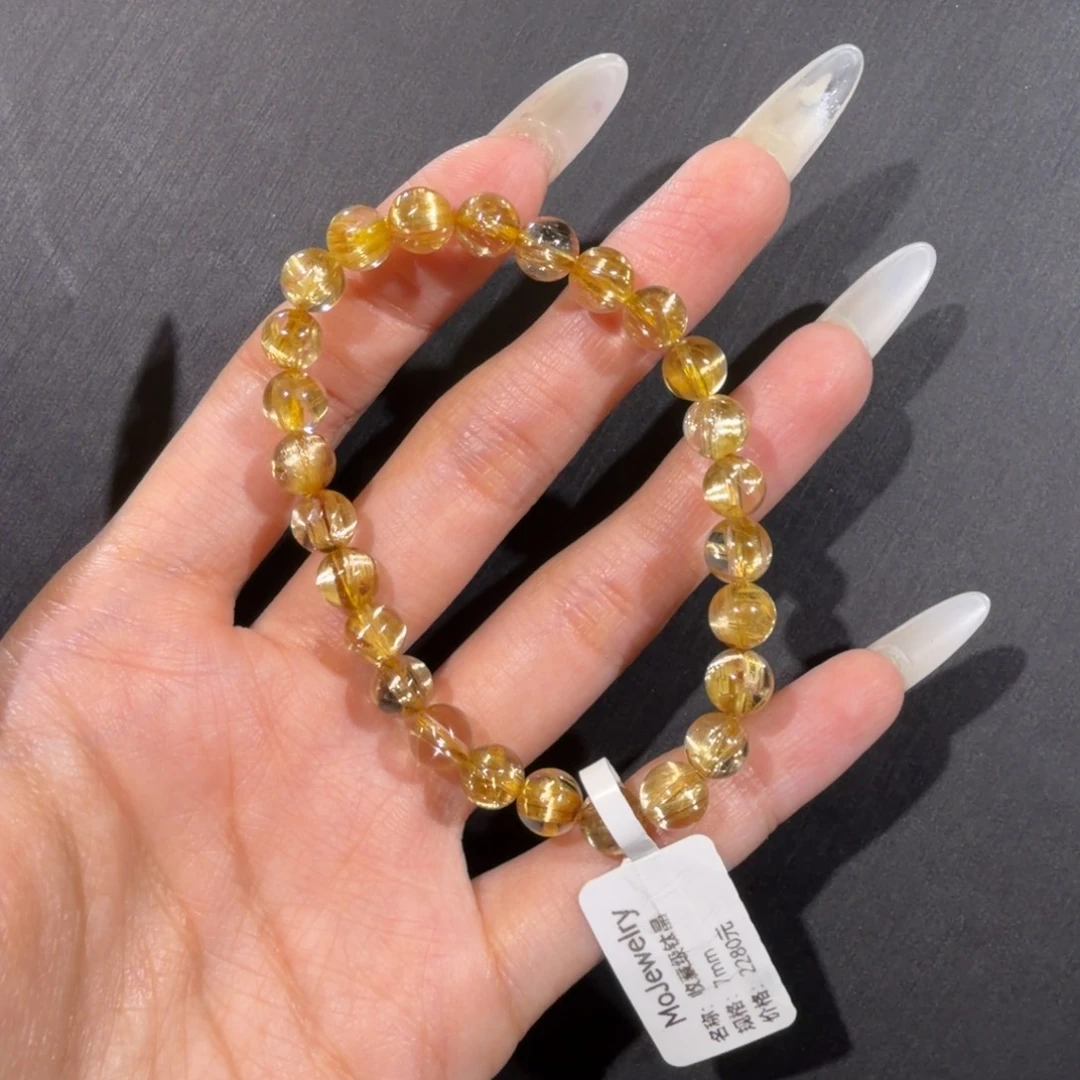 未镶嵌水晶手链钛晶7