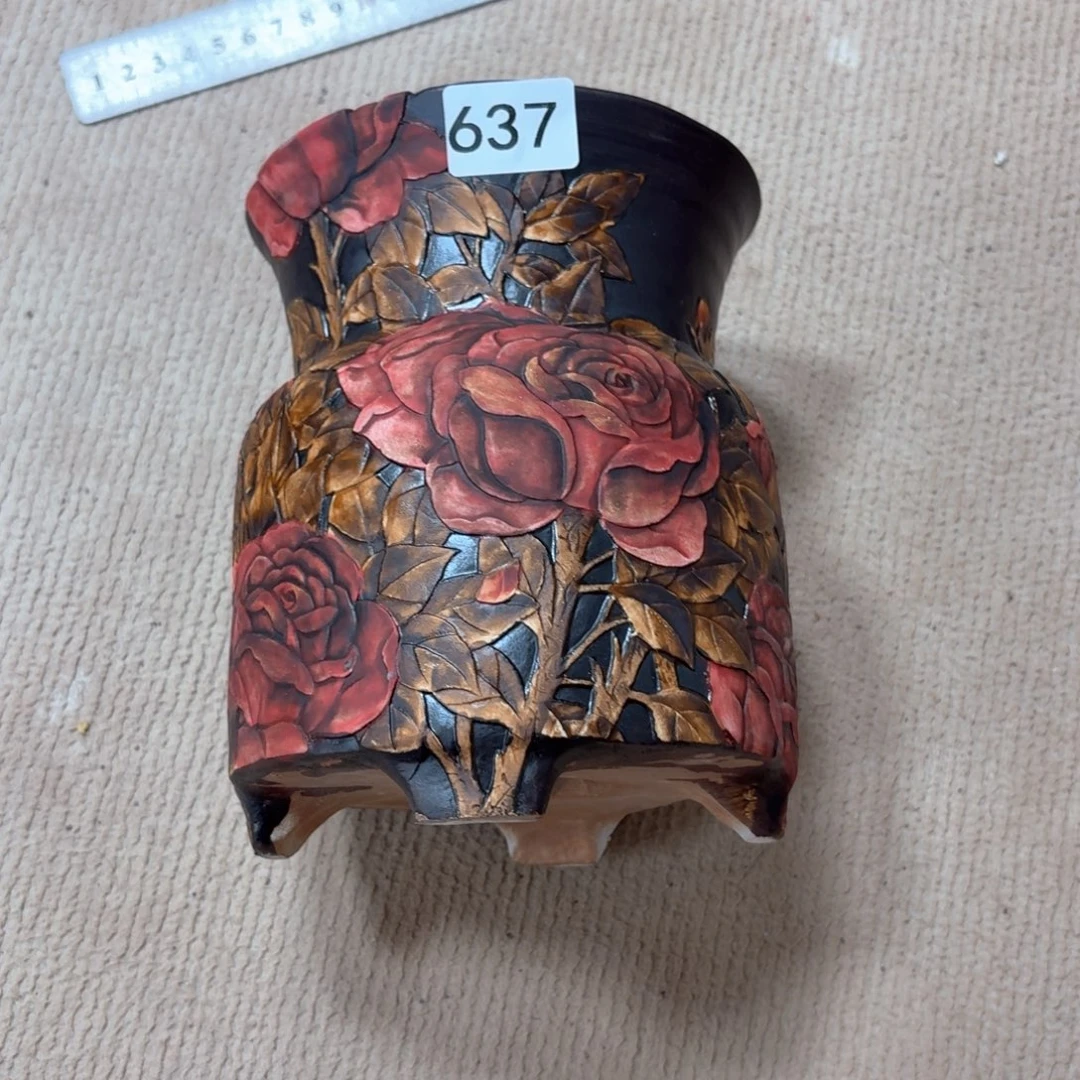 知***花盆紫砂陶瓷多肉花盆精品