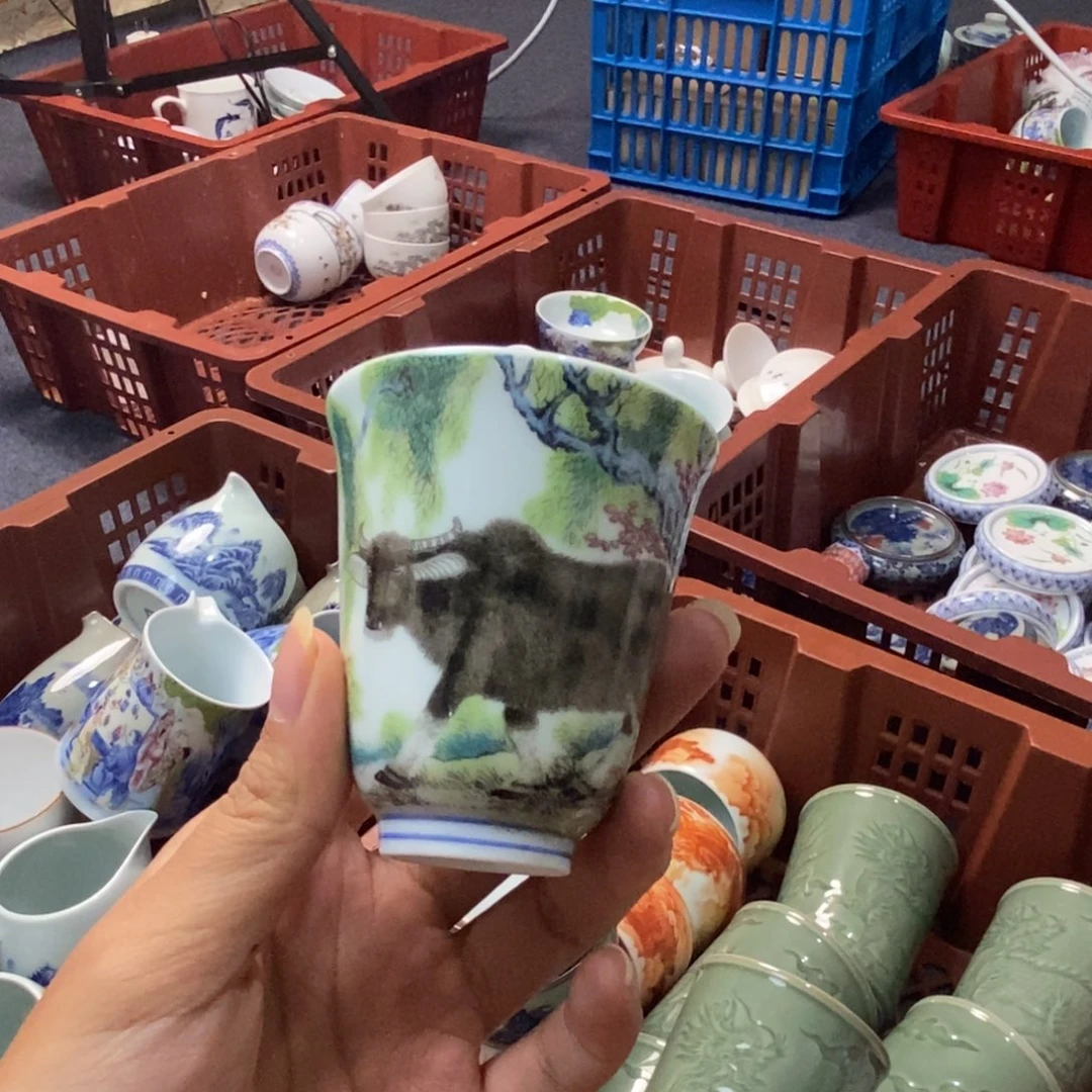 景德镇陶瓷茶杯茶杯茶杯