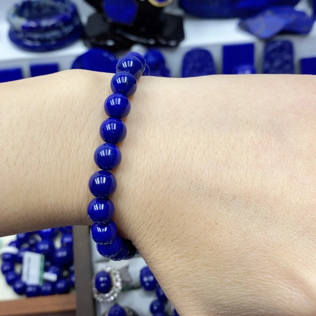 青金石手链未镶嵌