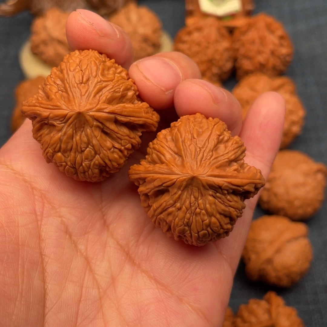 把件文玩核桃36精品绣球全品