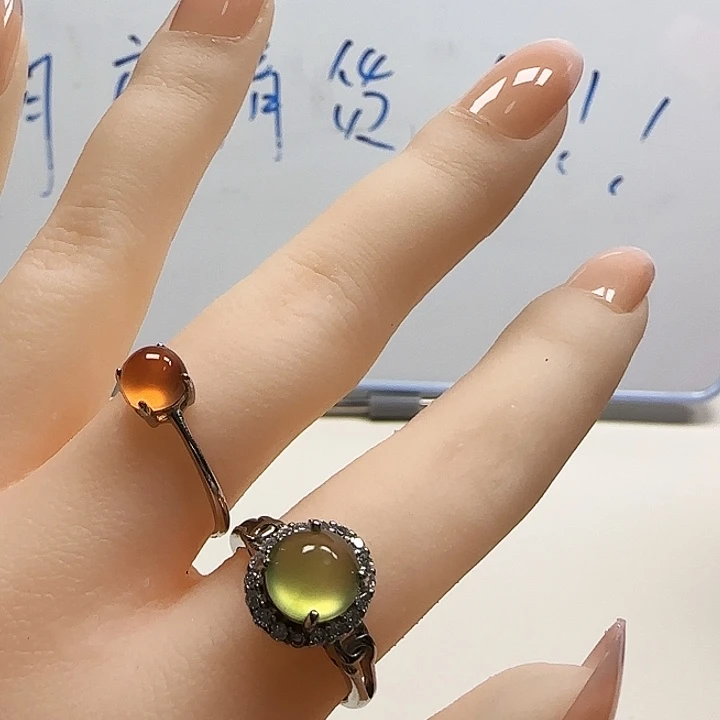 爱****岫玉银S925镶嵌颈饰