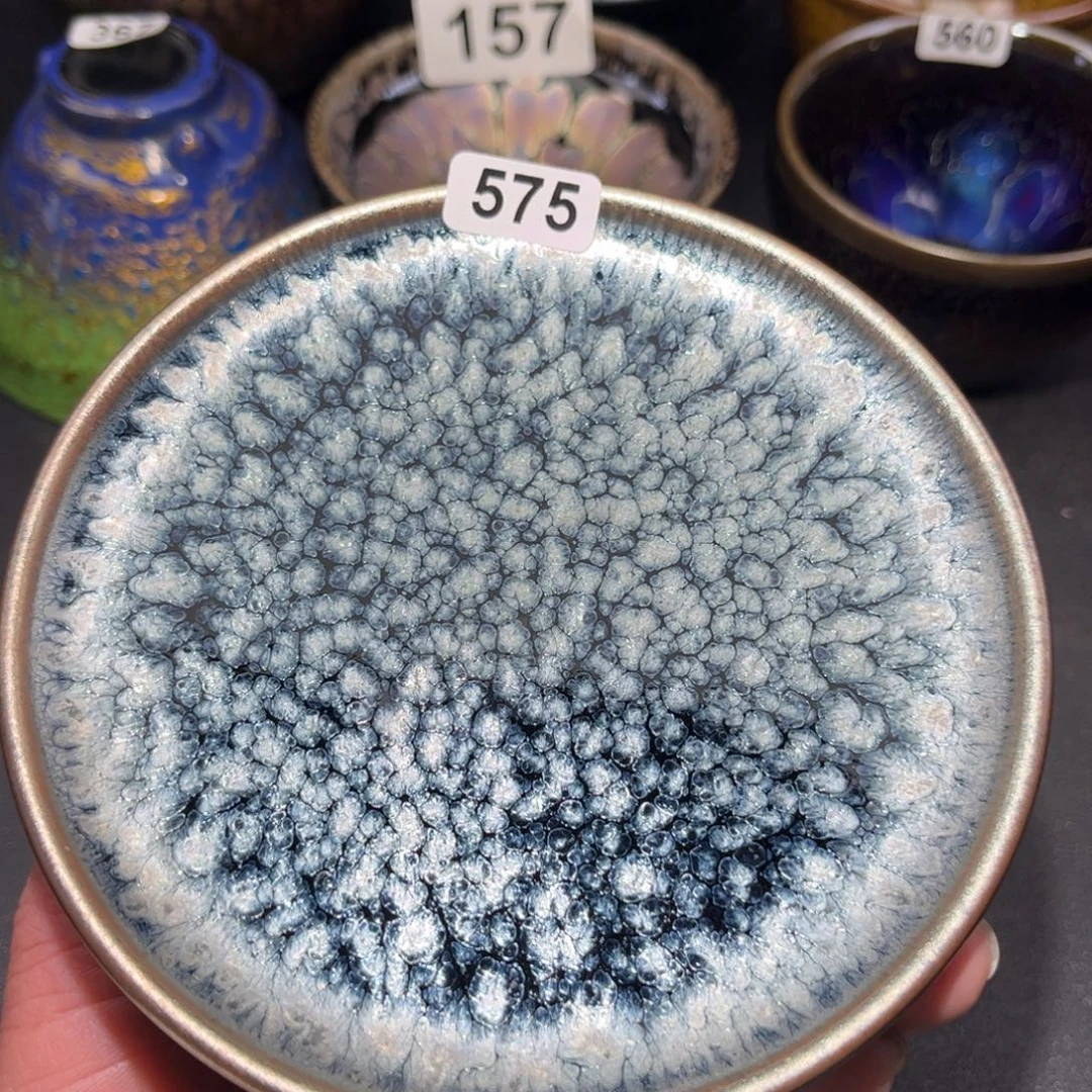 茶盏575建盏单盏太好看了吧……